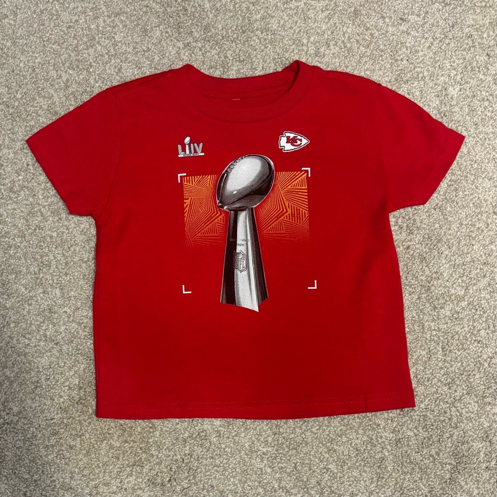 Kansas City Chiefs Super Bowl 54 | Toddler 4T | Fanatics Tee | NWOT